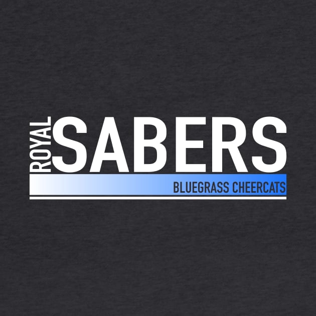 Royal Sabers - Athletic Design by bluegrasscheercats